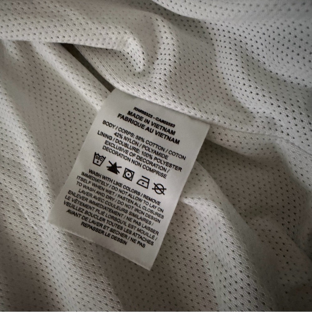Vintage Air Jordan Jacket X-Large Mens White Green Sport DNA Windbreaker - Picture 8 of 8